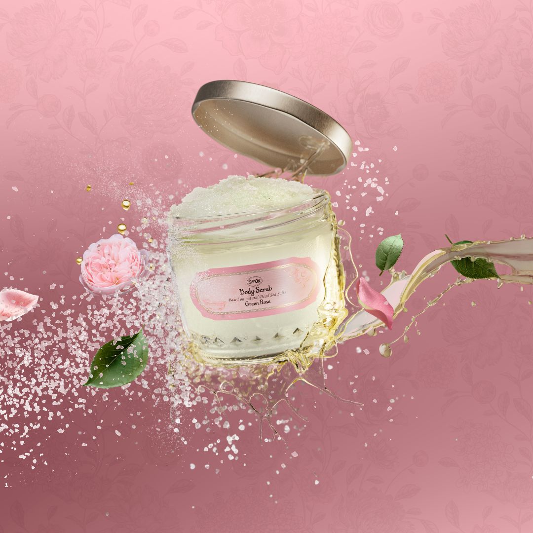 Green Rose Body Scrub (60g)