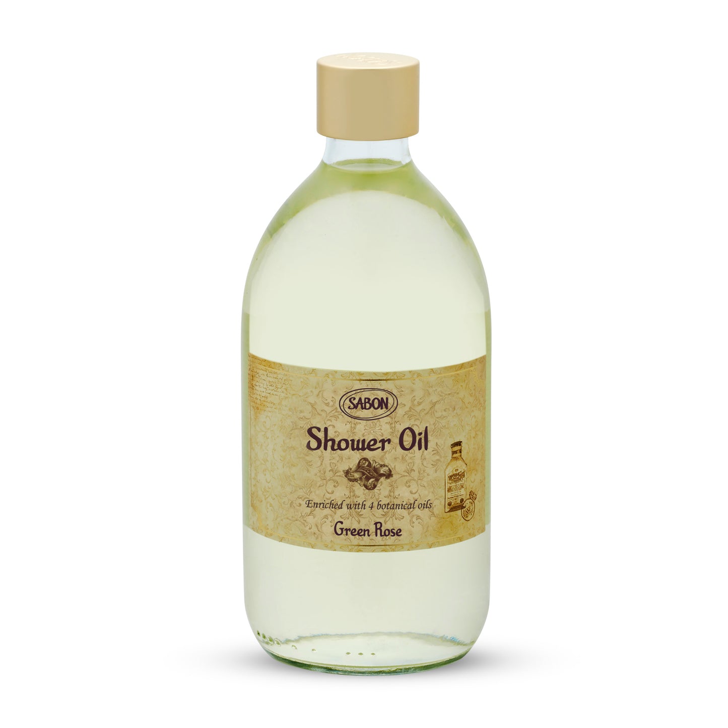 Green Rose Shower Oil