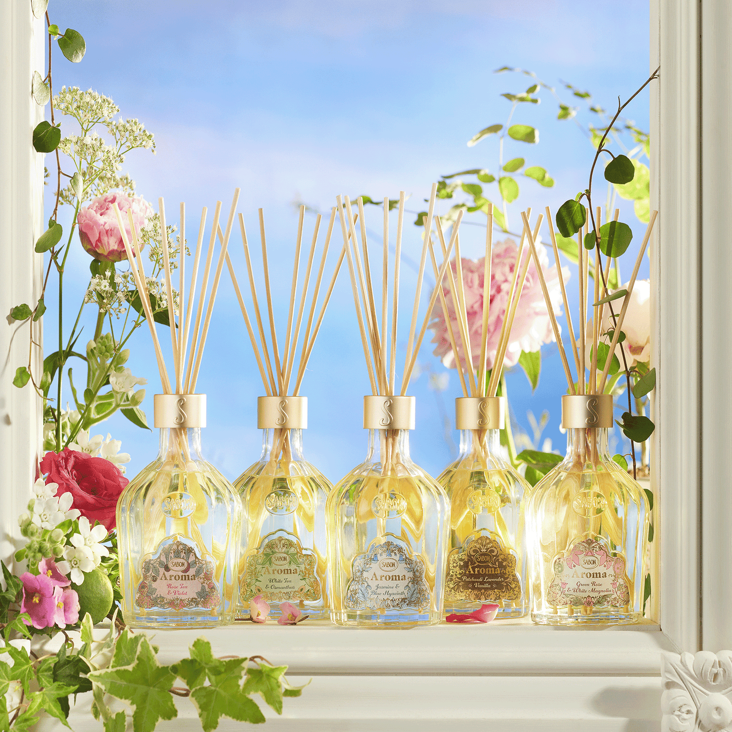 Peresap Aroma Bilik Mawar Hijau & Magnolia Putih
