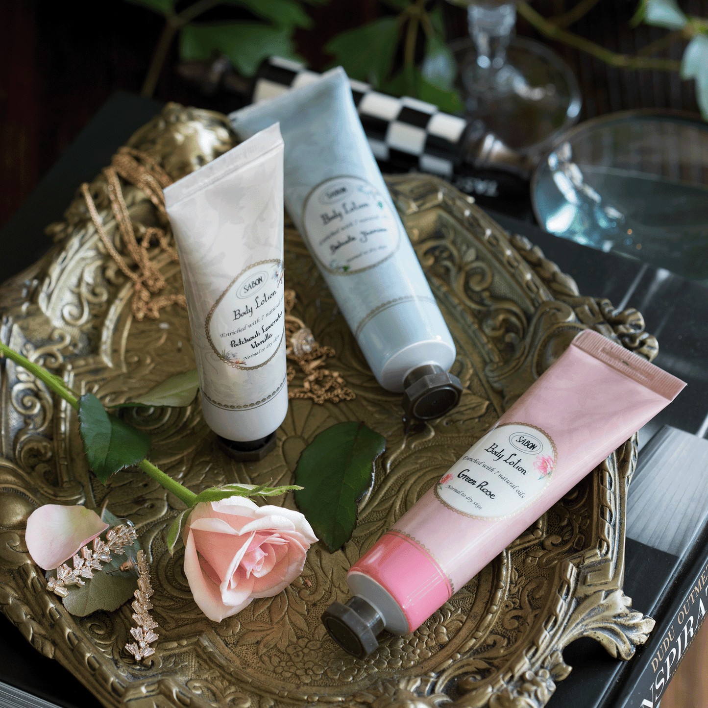 广藿香薰衣草香草身体乳液瓶 (200ml)