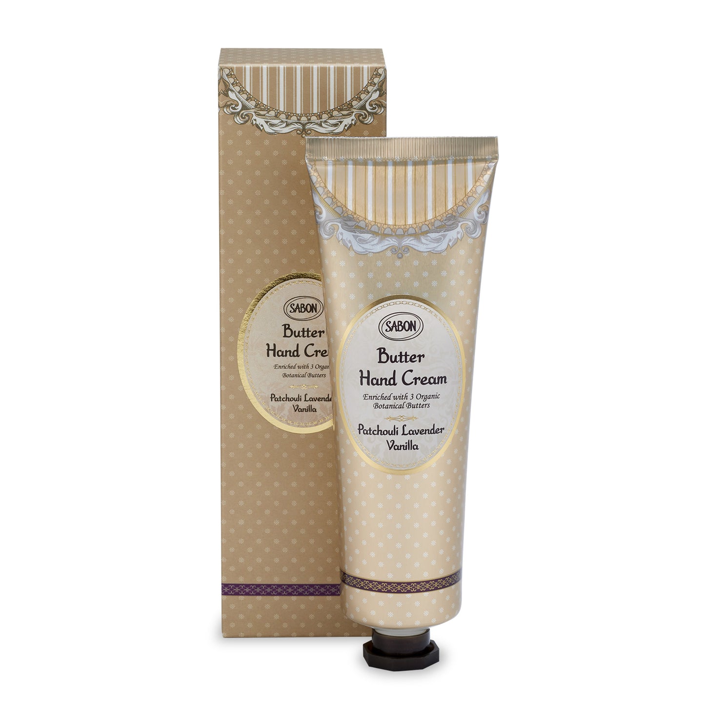 Krim Tangan Mentega Vanila Patchouli Lavender