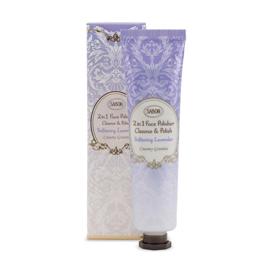 2 in 1 Face Polisher Softening Lavender (60ml)