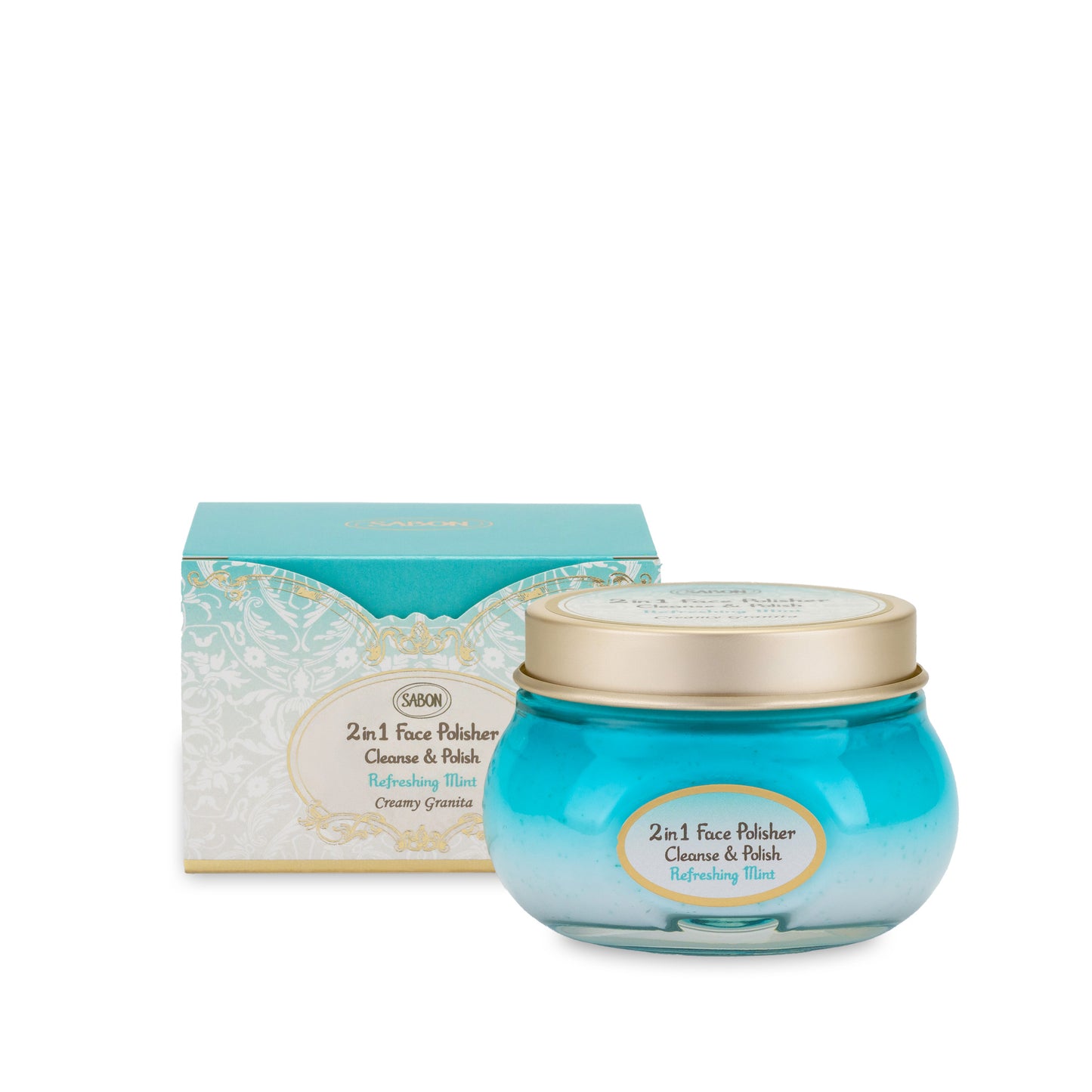 2 in 1 Face Polisher Refreshing Mint