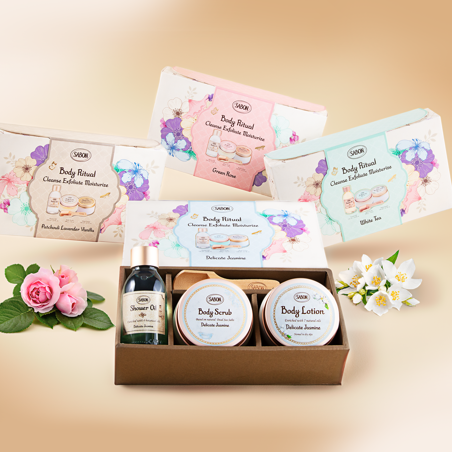Delicate Jasmine Body Ritual Kit