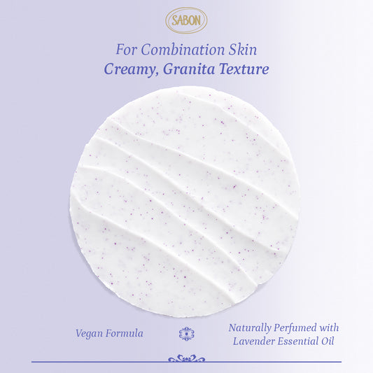 2 in 1 Face Polisher Softening Lavender