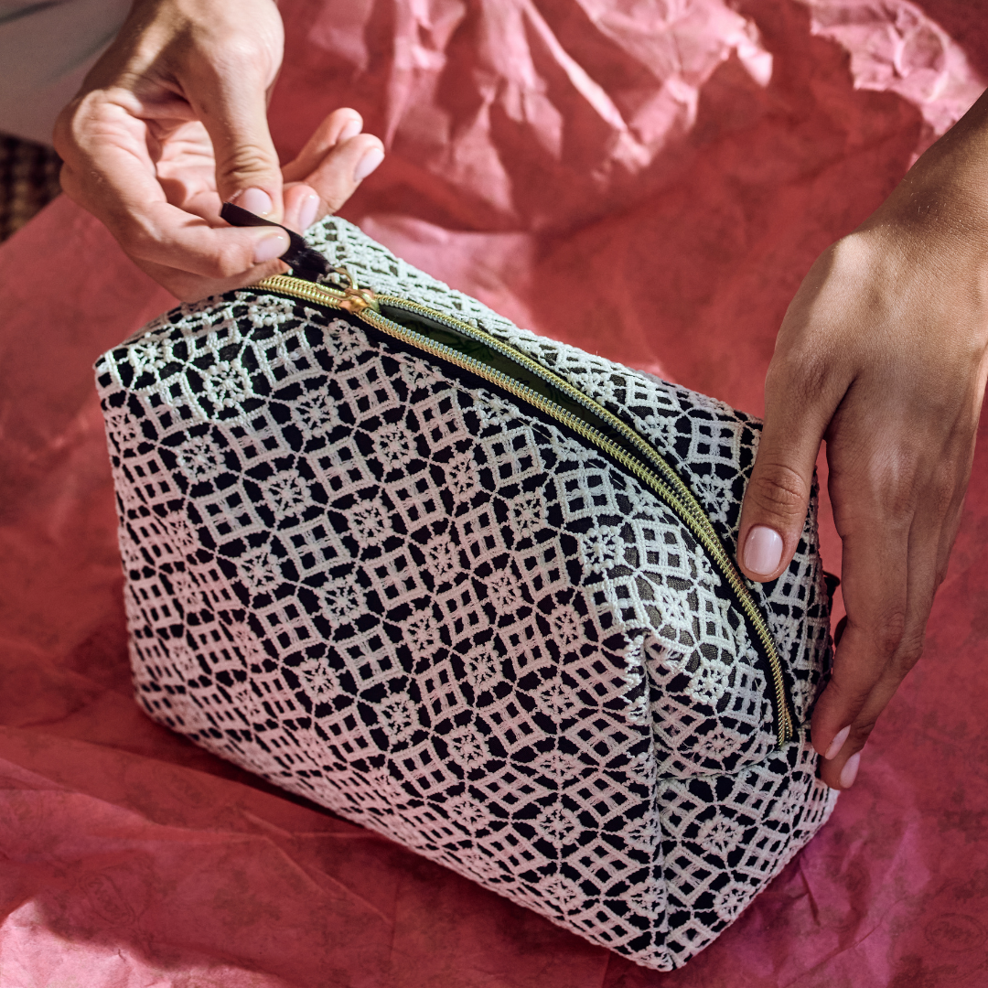 Large Embroidery Pouch