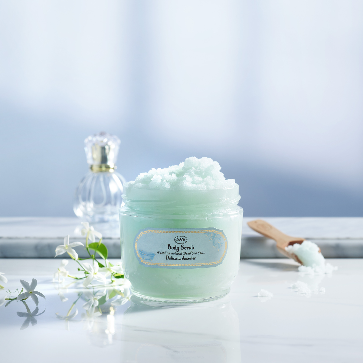 Scrub Badan Jasmine Halus (200g)