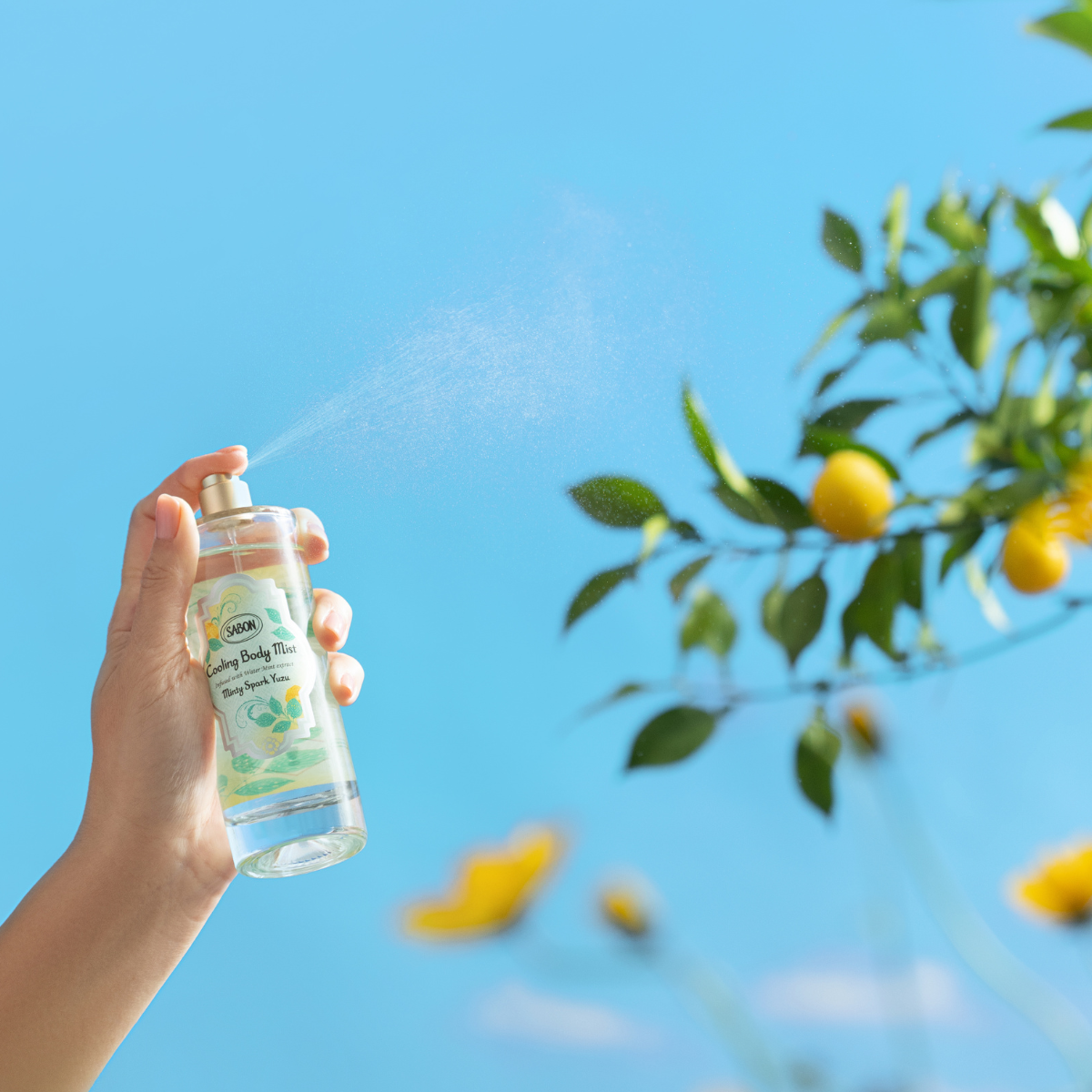 Cooling Body Mist Minty Spark Yuzu 100ml