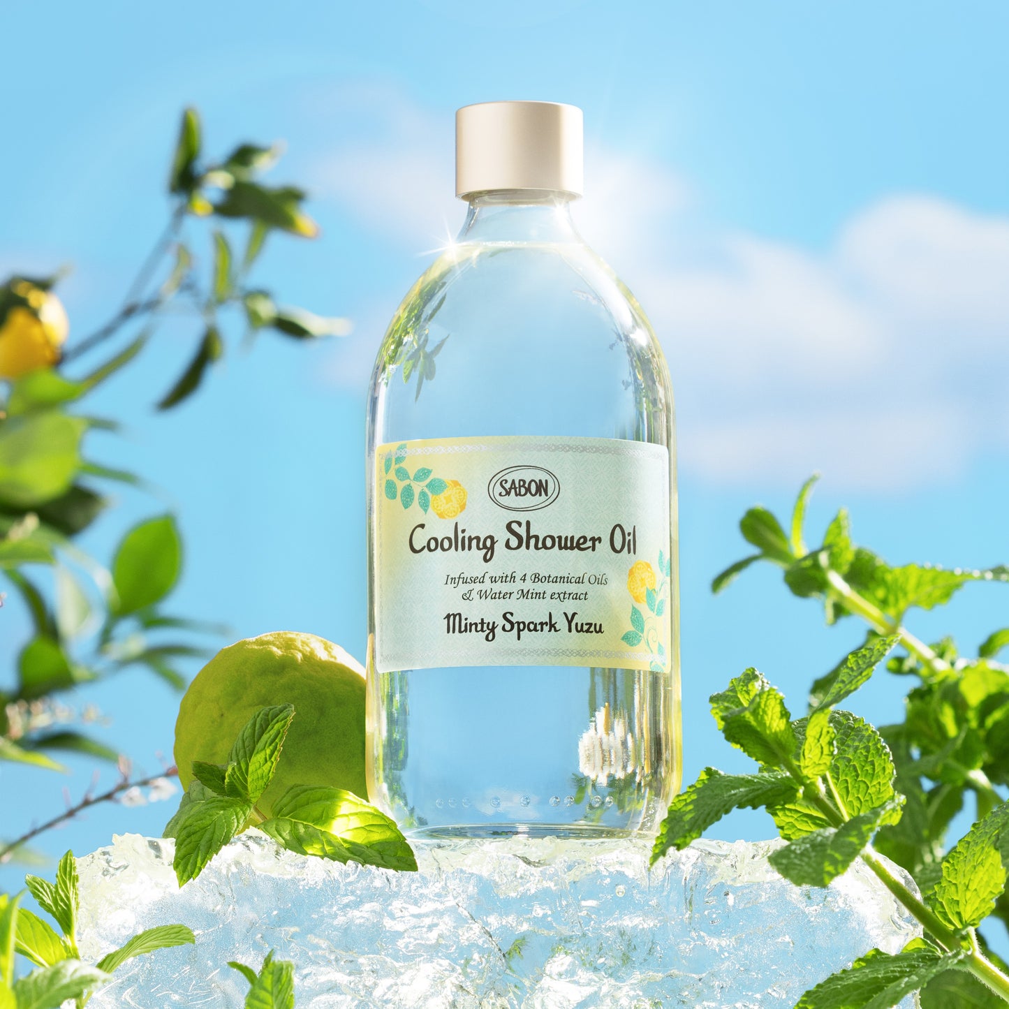 Cooling Shower Oil Minty Spark Yuzu