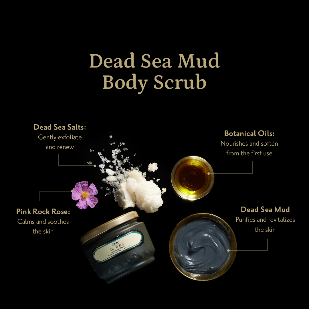 Dead Sea Mud Body Scrub (60g)