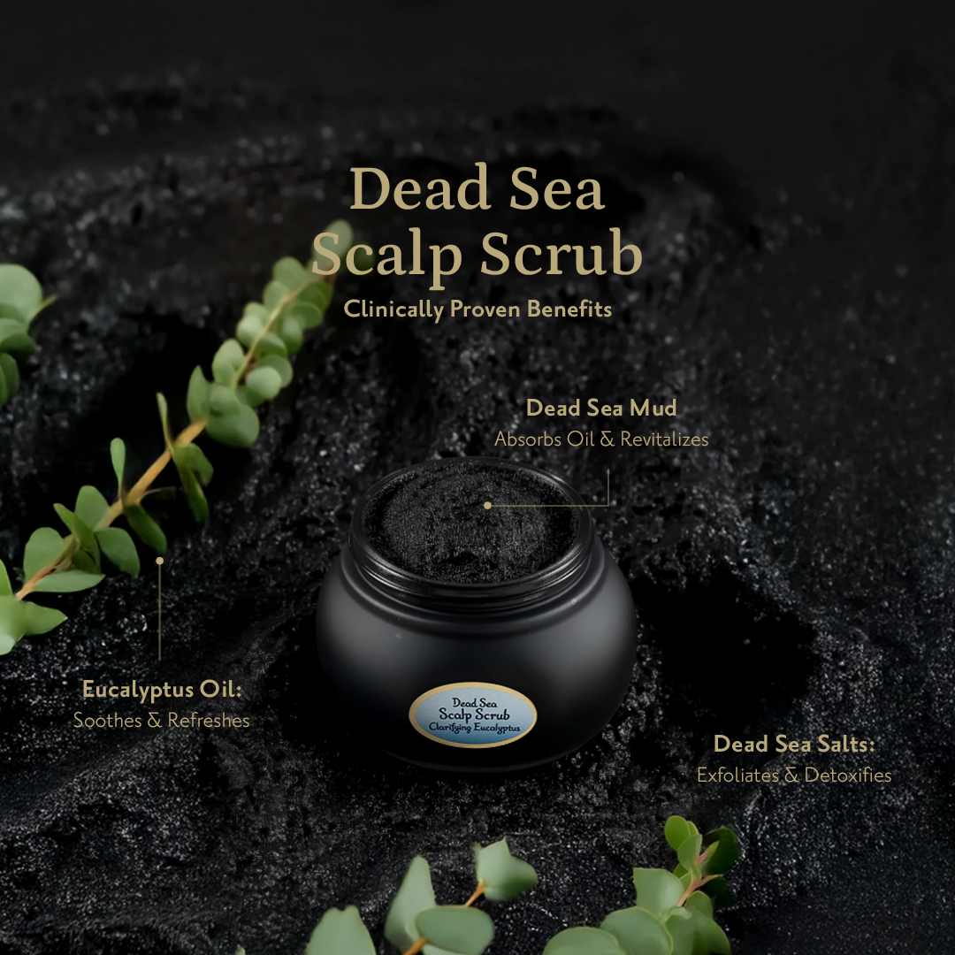 Dead Sea Scalp Scrub Clarifying Eucalyptus