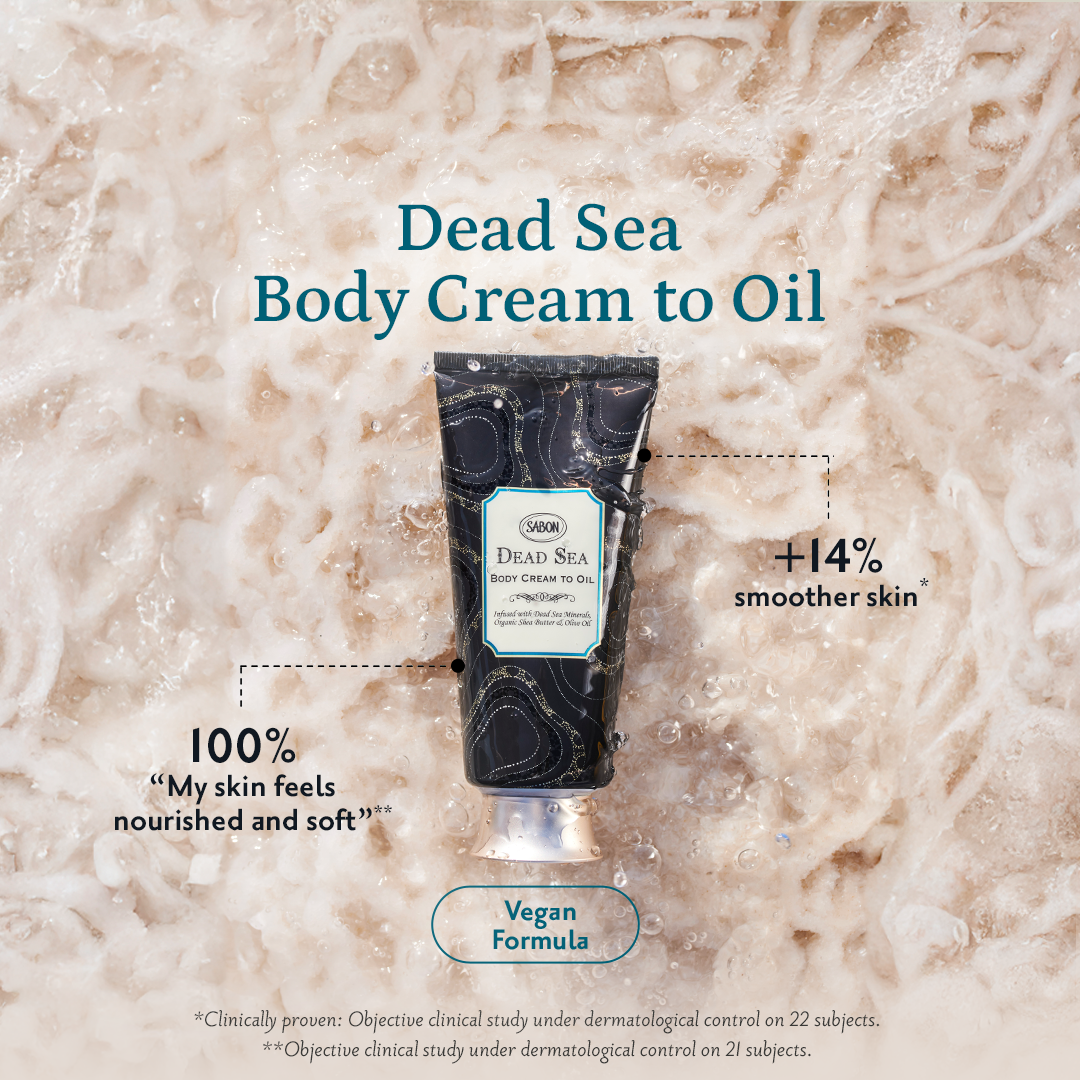 Dead Sea Body Cream to Oil 200ml
