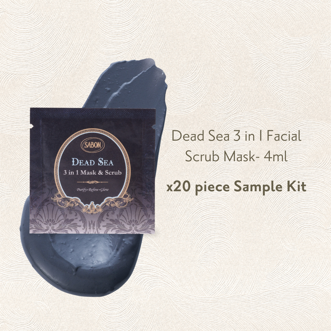 Sample Kit - Dead Sea 3 in 1 Facial Scrub Mask