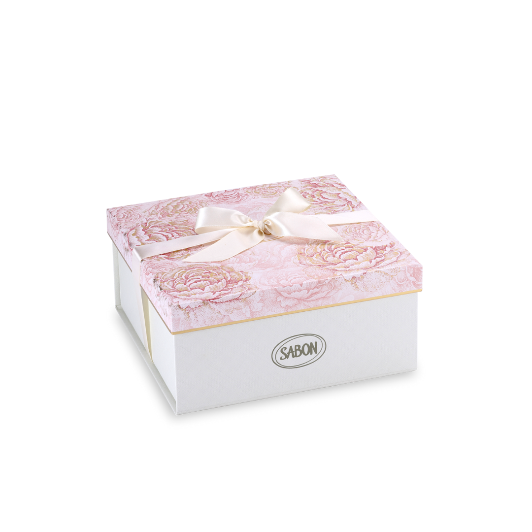 Sabon Flowery Pink Luxury Gift Box (Base M)