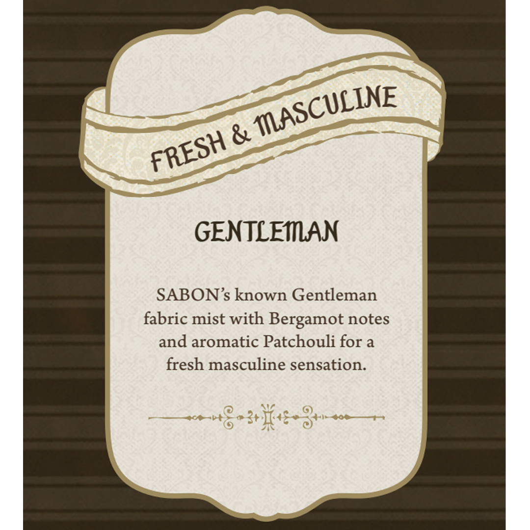 Sabon Fabric Mist Gentleman (100ml)