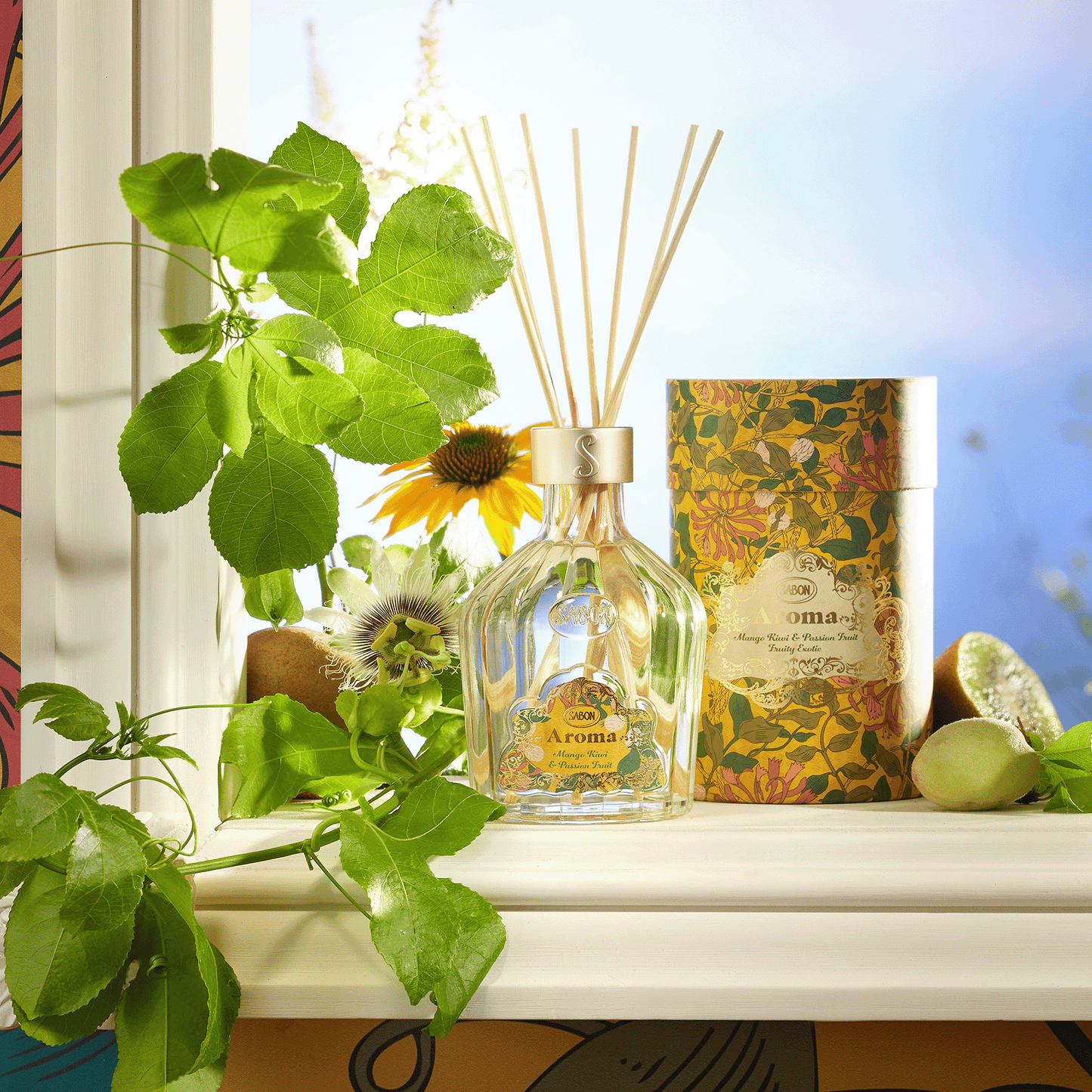 Room Aroma Diffuser Mango Kiwi & Passion Fruit - 245ml | Sabon ...