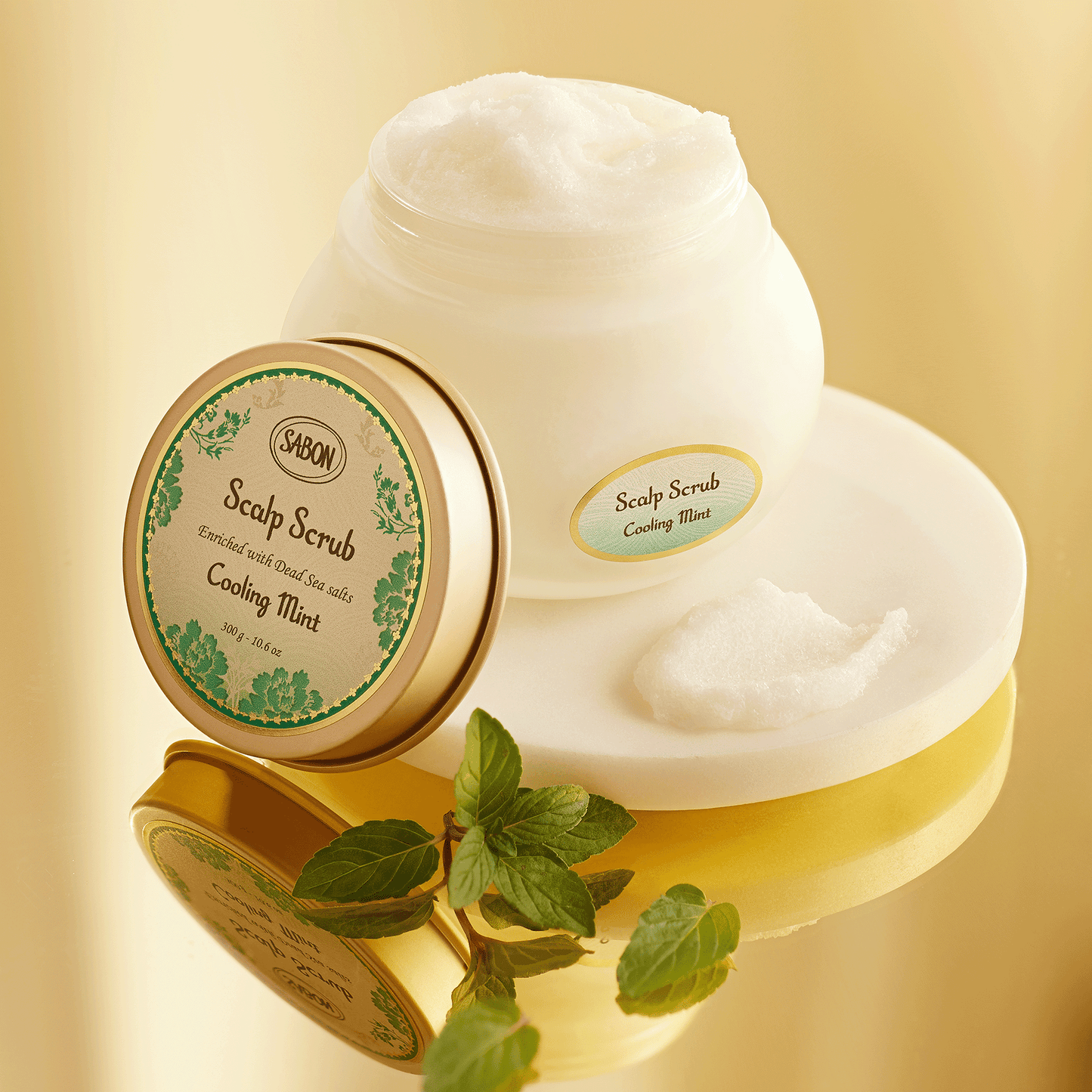 Cooling Mint Hair Scalp Scrub - 300g