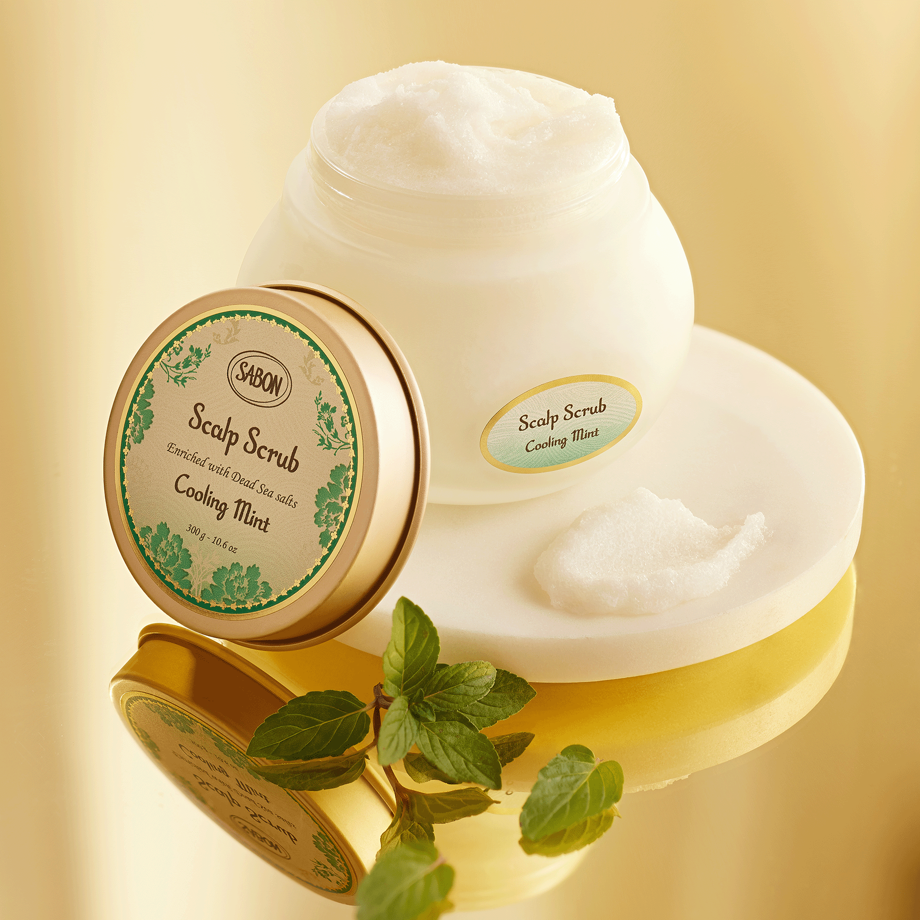 Cooling Mint Hair Scalp Scrub - 300g