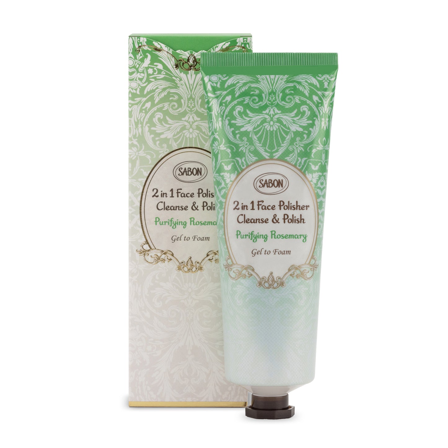 2 in 1 Face Polisher Purifying Rosemary 125ml