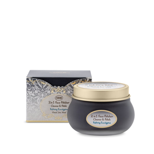 2 in 1 Face Polisher Refining Eucalyptus