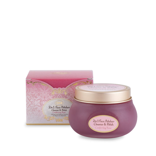 2 in 1 Face Polisher - Comforting Rose (125 ml)