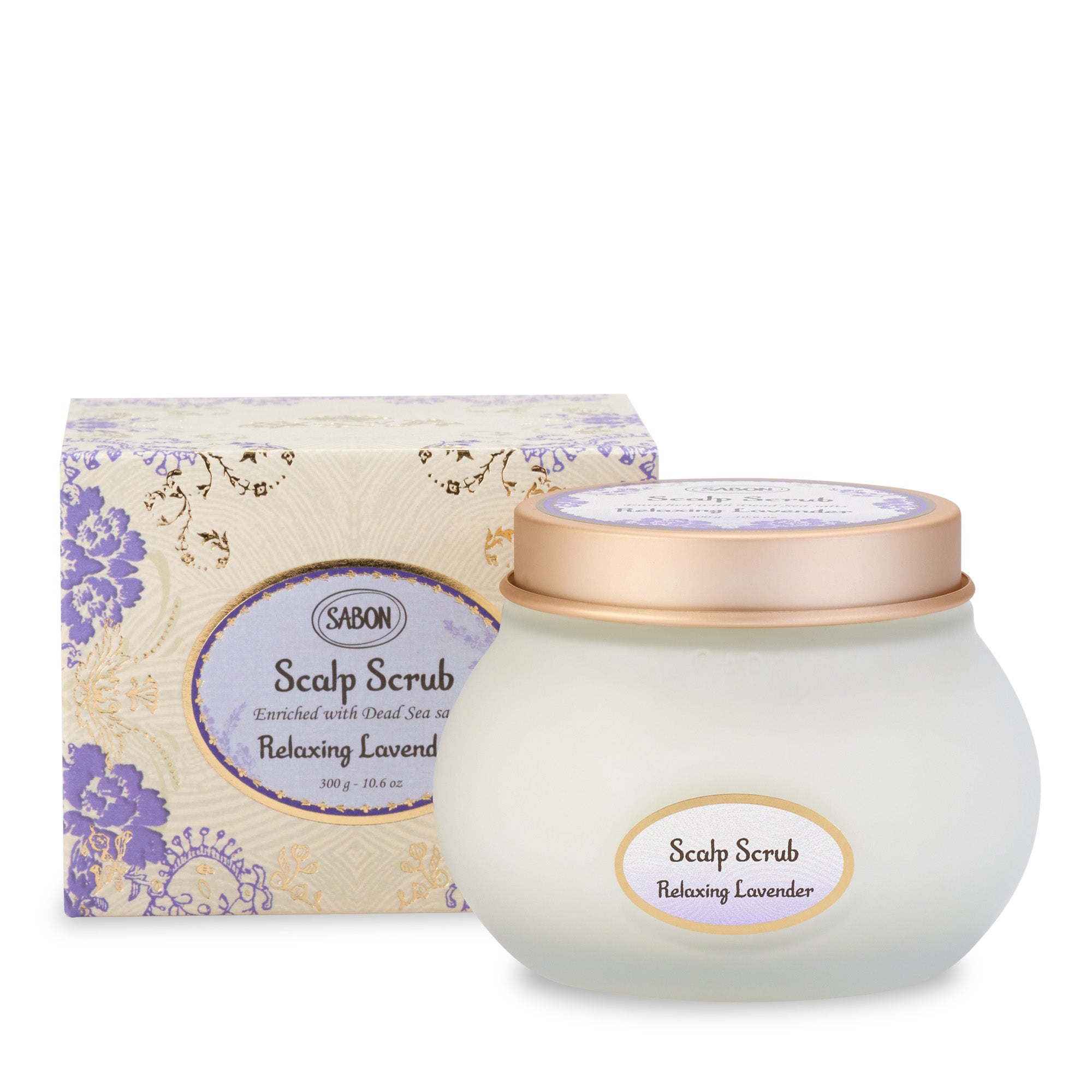 Relaxing Lavender Hair Scalp Scrub - 300g | Sabon Singapore Official Site