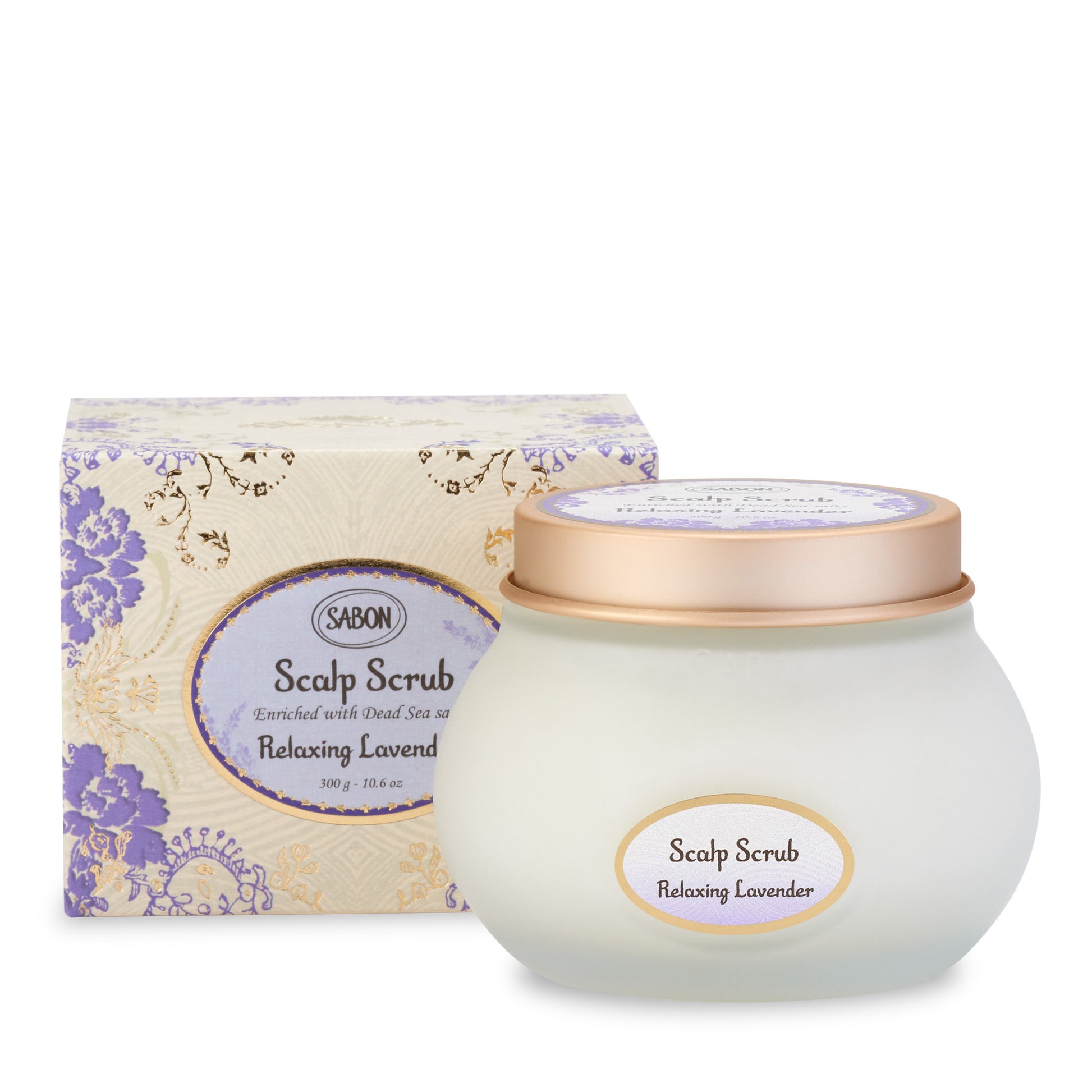 Relaxing Lavender Hair Scalp Scrub - 300g