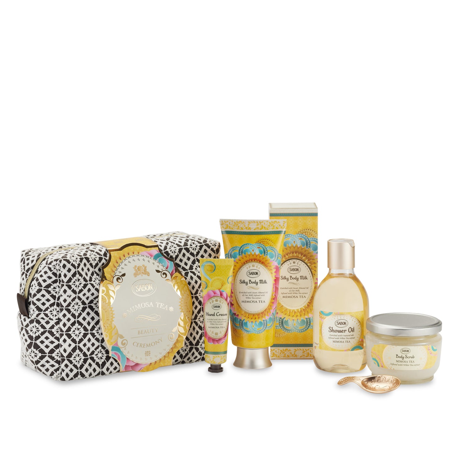 Mimosa Tea Bath & Body Care Kit