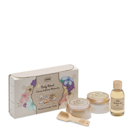 Patchouli Lavender Vanilla Body Ritual Kit