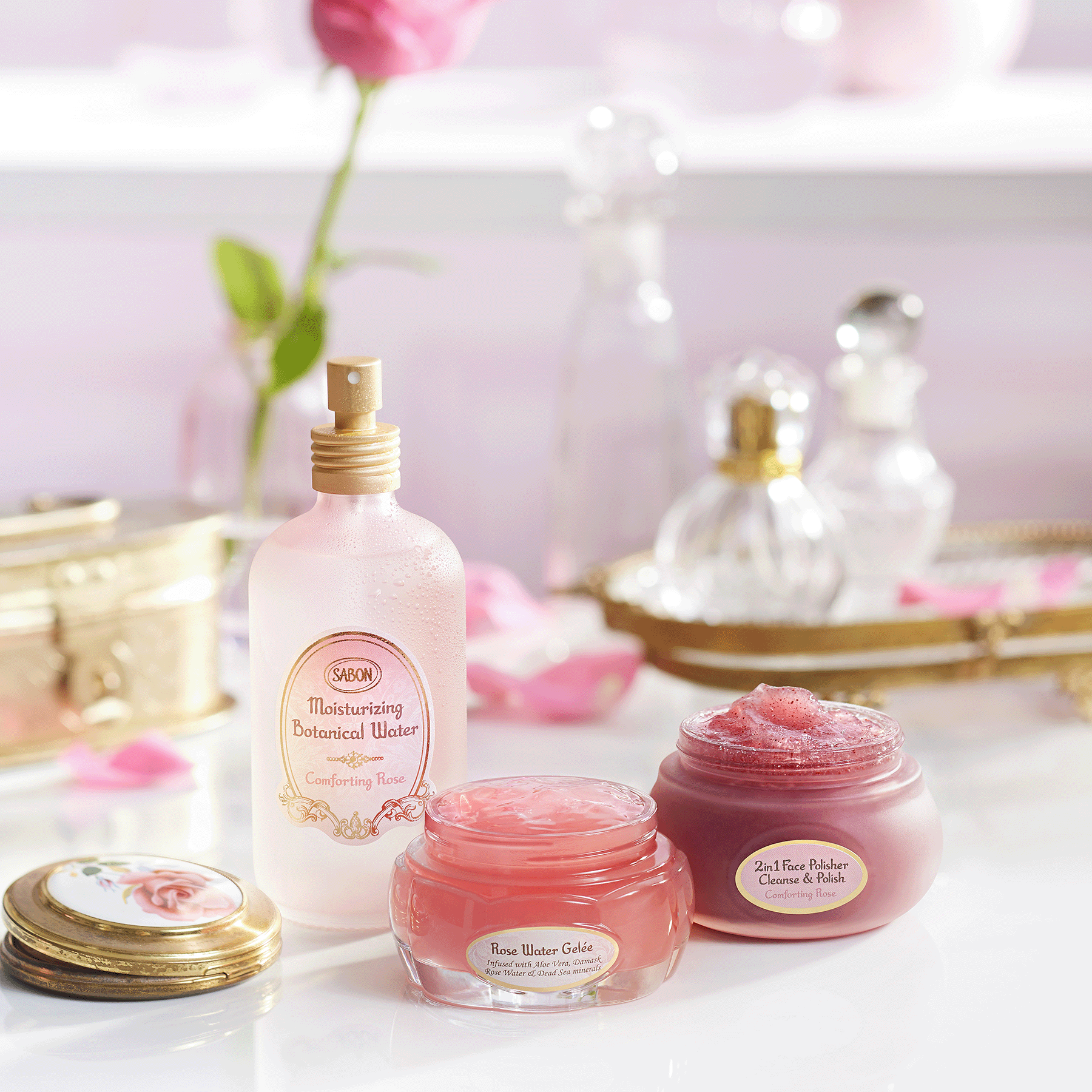 Sabon Rose Water Gelee (80ml)