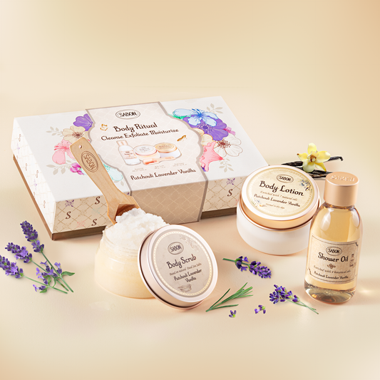 Patchouli Lavender Vanilla Body Ritual Kit