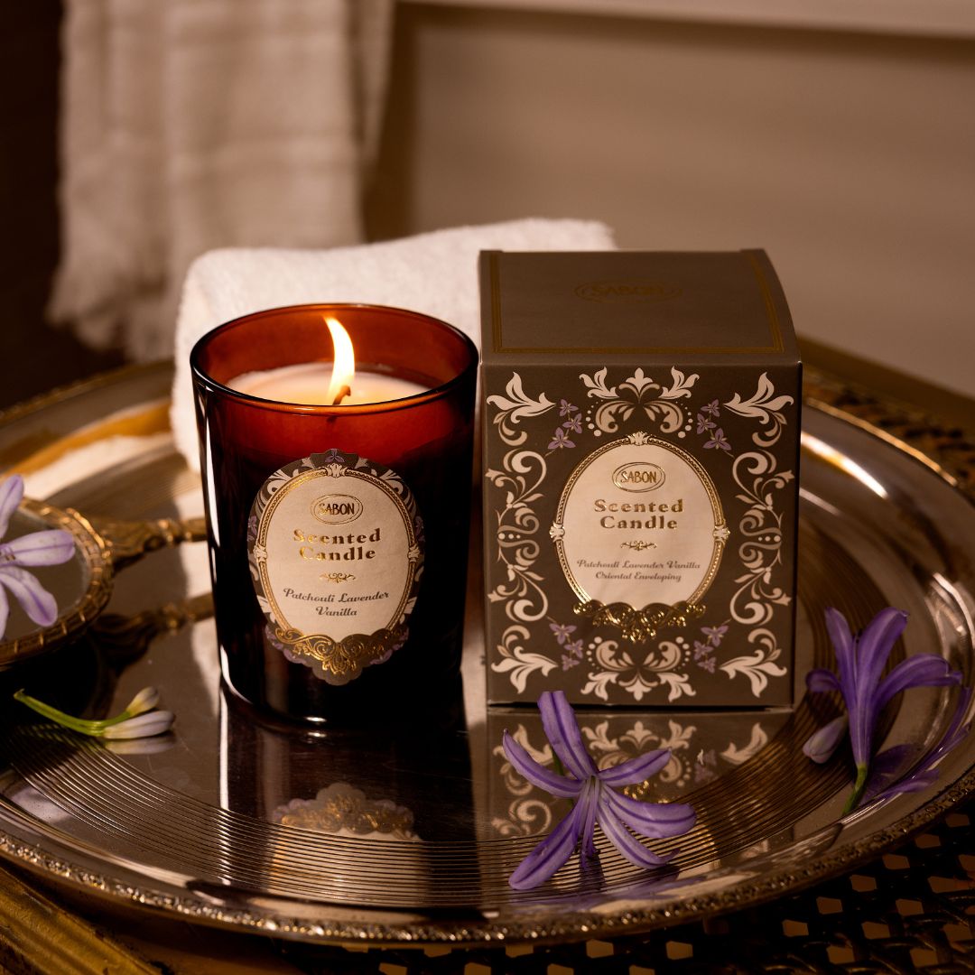 Candle Patchouli Lavender Vanilla