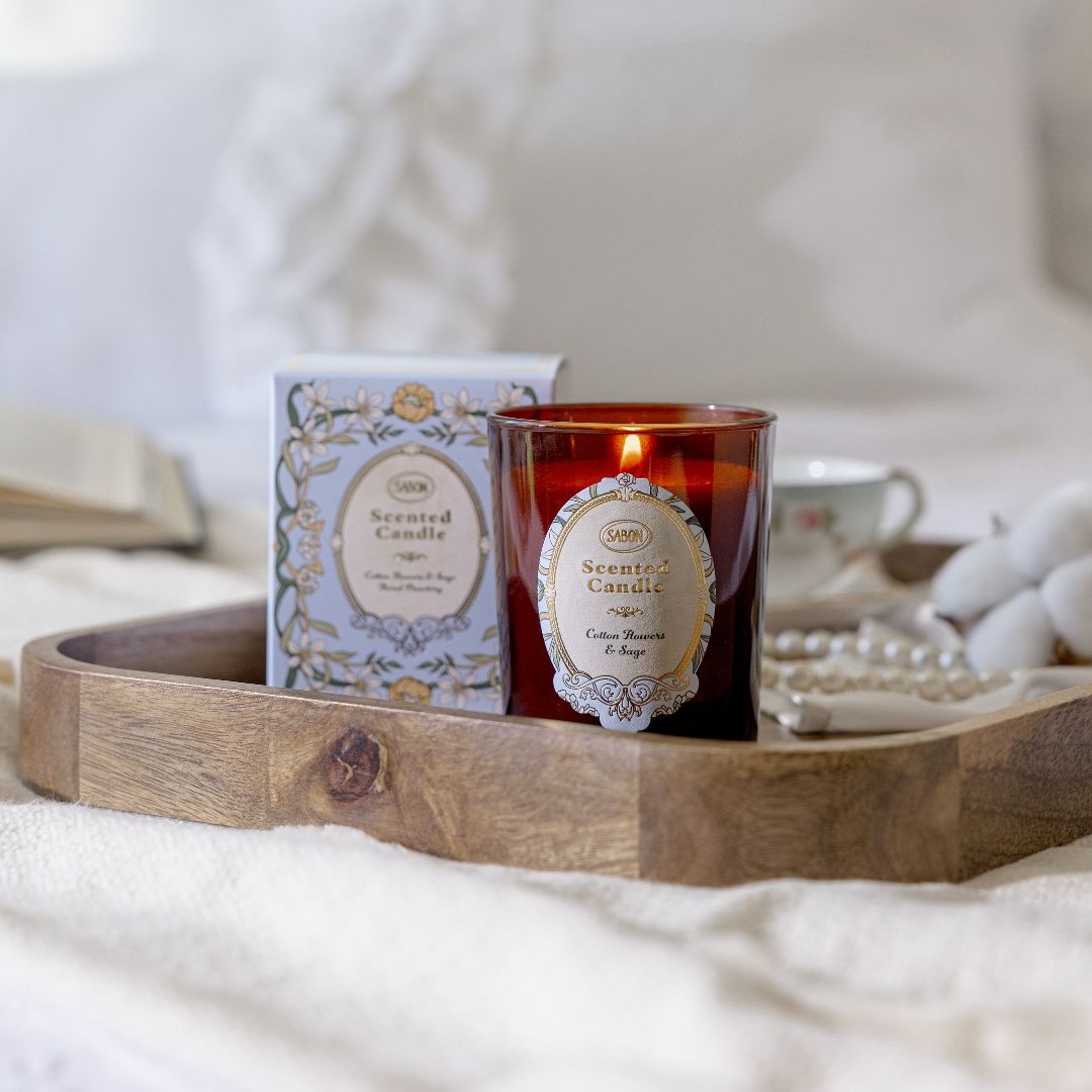 Bunga Kapas Lilin &amp; Sage