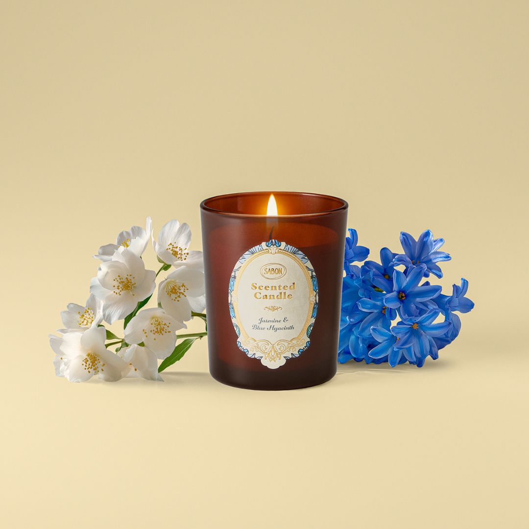 Candle Jasmine & Blue Hyacinth