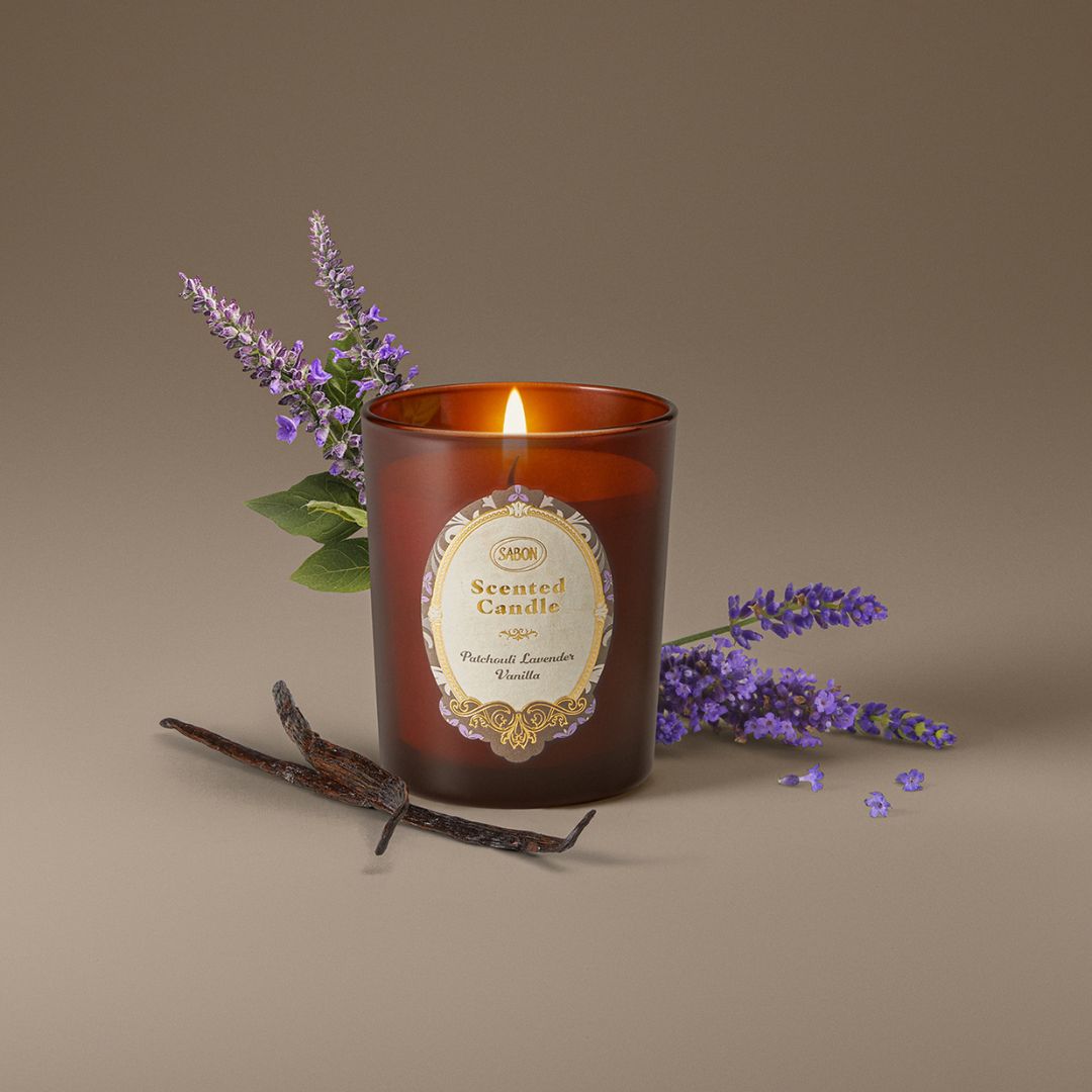 Candle Patchouli Lavender Vanilla