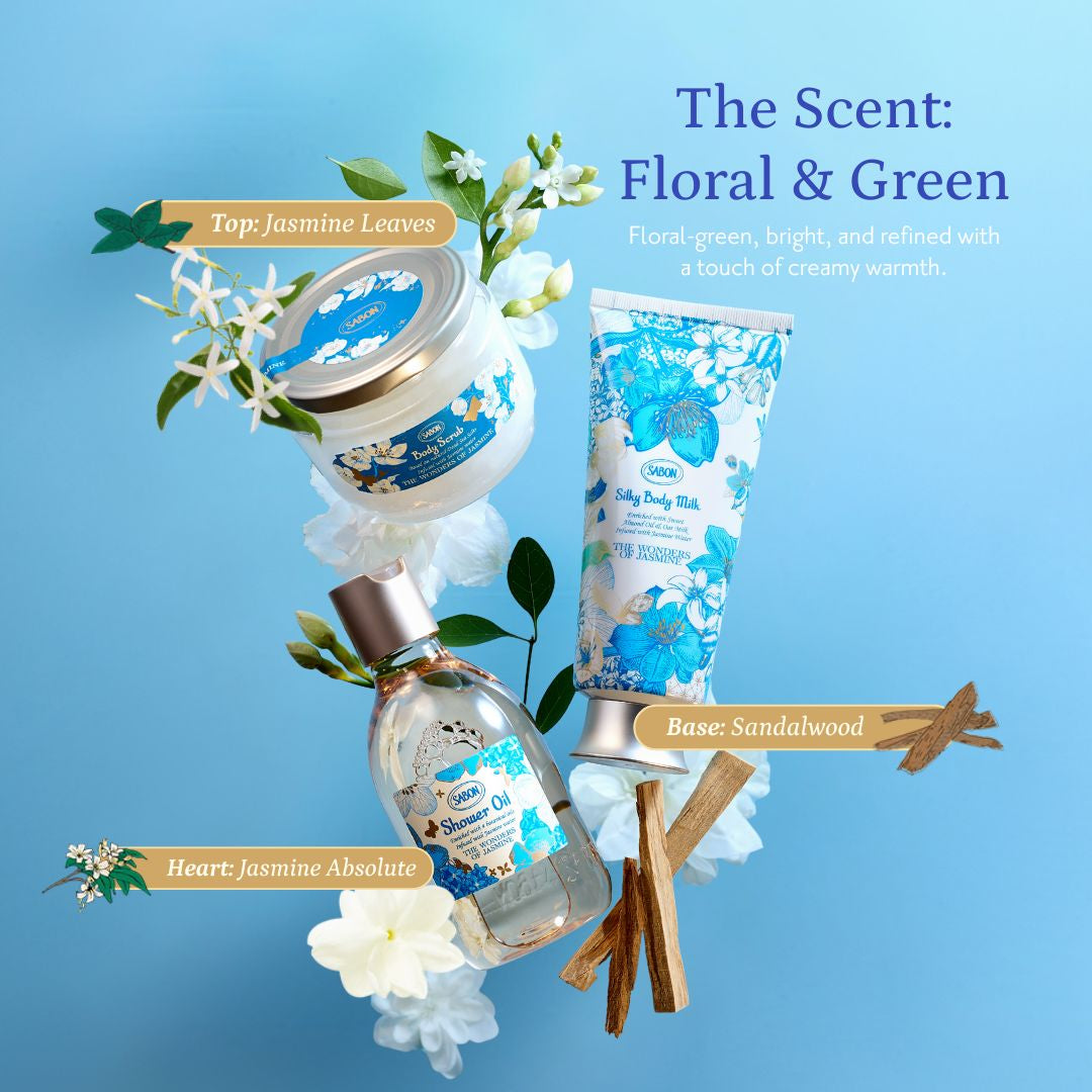 Wonders of Jasmine Silky Body Milk | SABON Singapore Official Site
