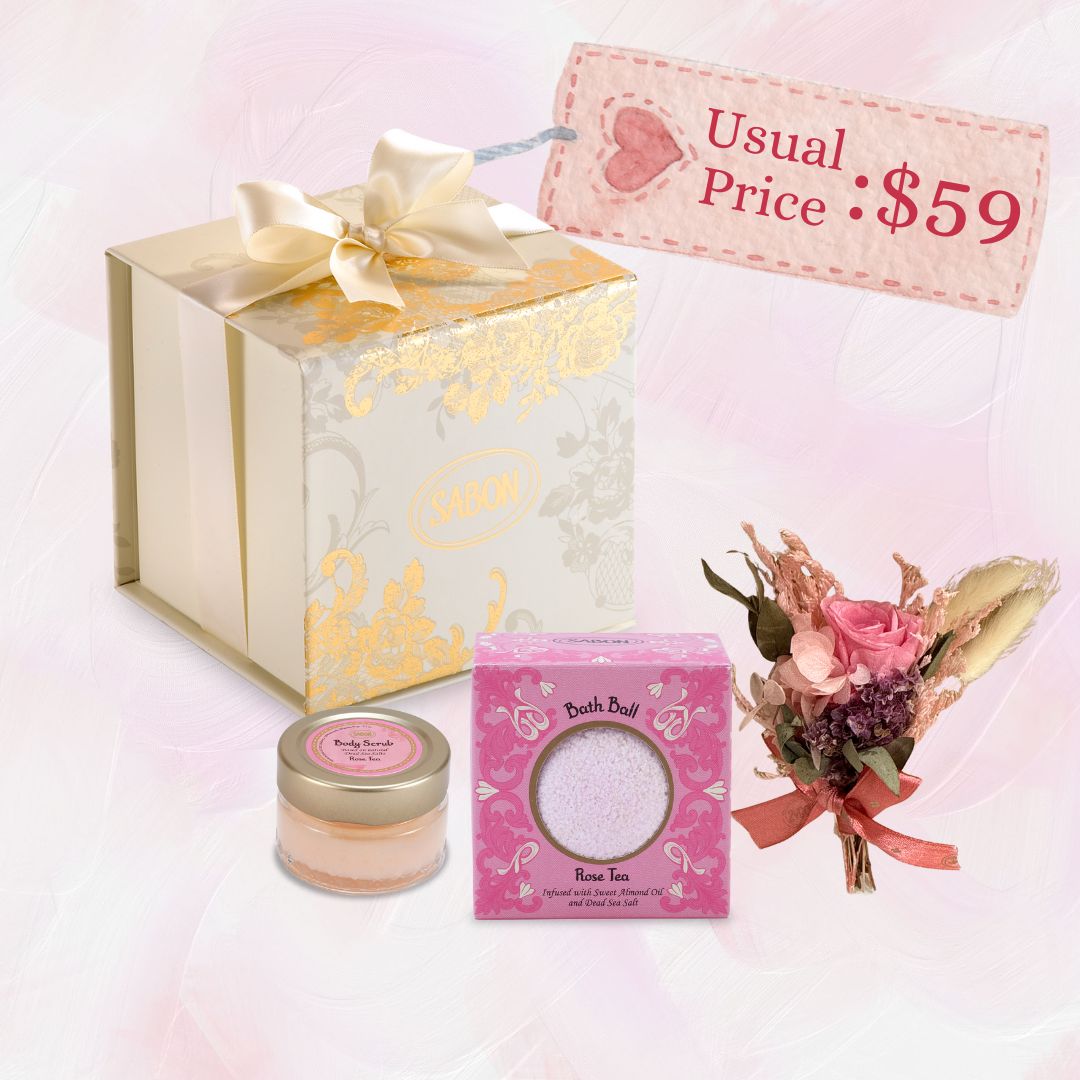 SABON Dazzling Rose Kit