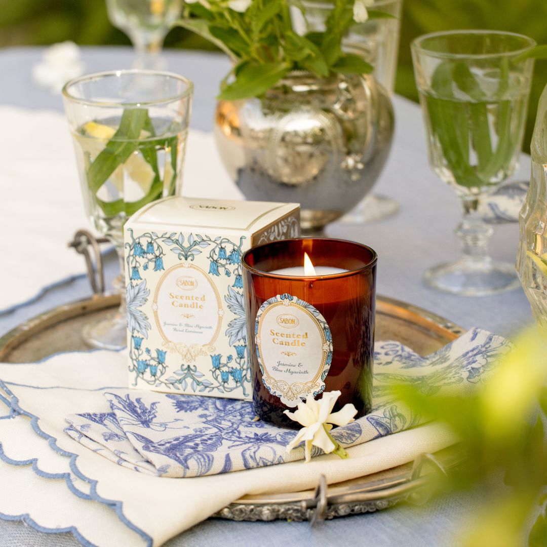 Candle Jasmine & Blue Hyacinth