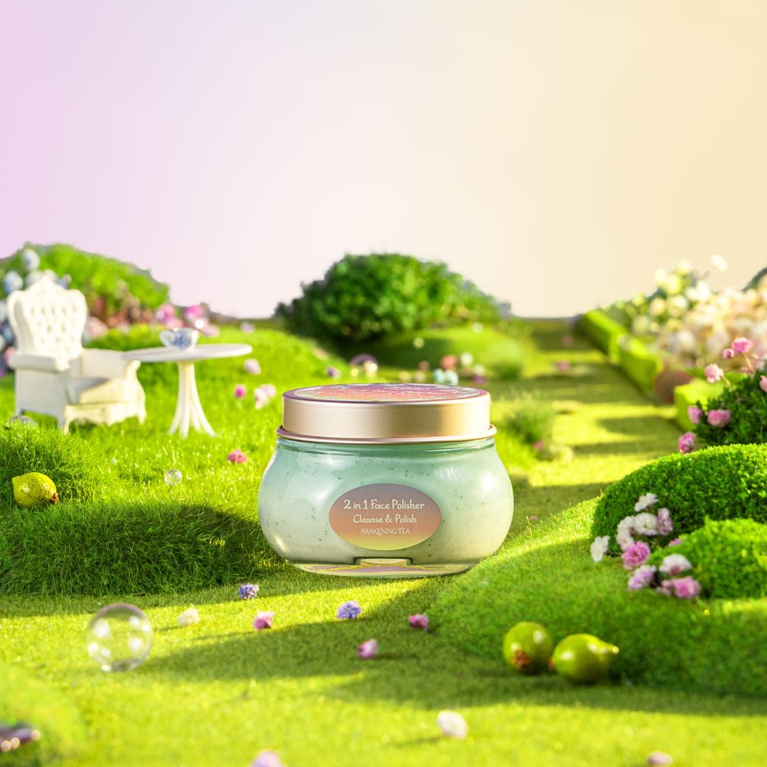 2 In 1 Face Polisher Awakening Tea