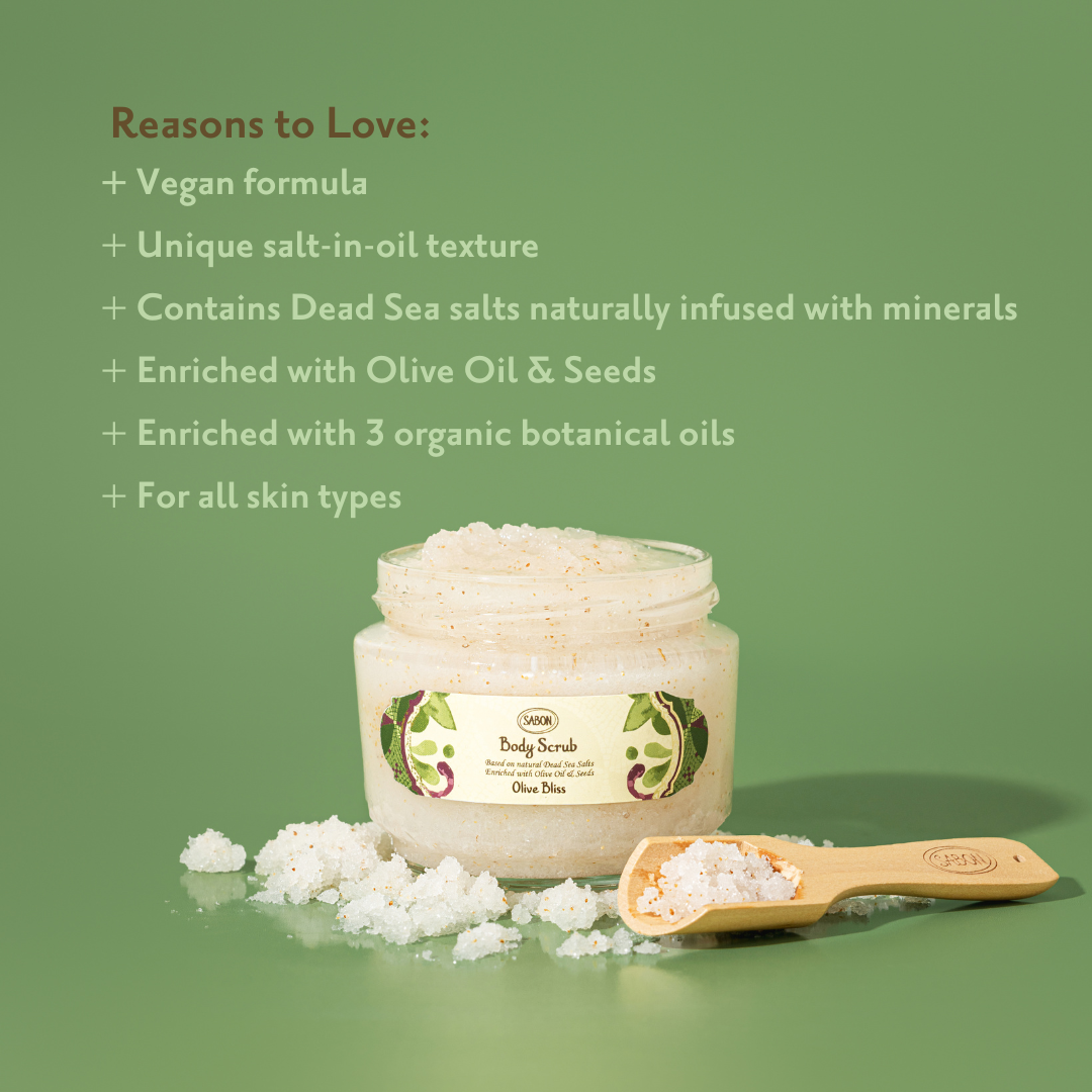 Olive Bliss Body Scrub (60g)