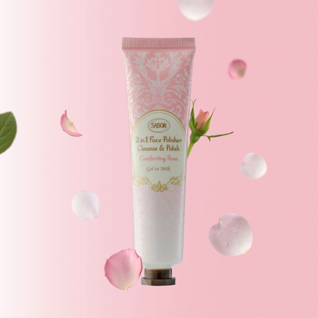 2 in 1 Face Polisher Comforting Rose (60ml)