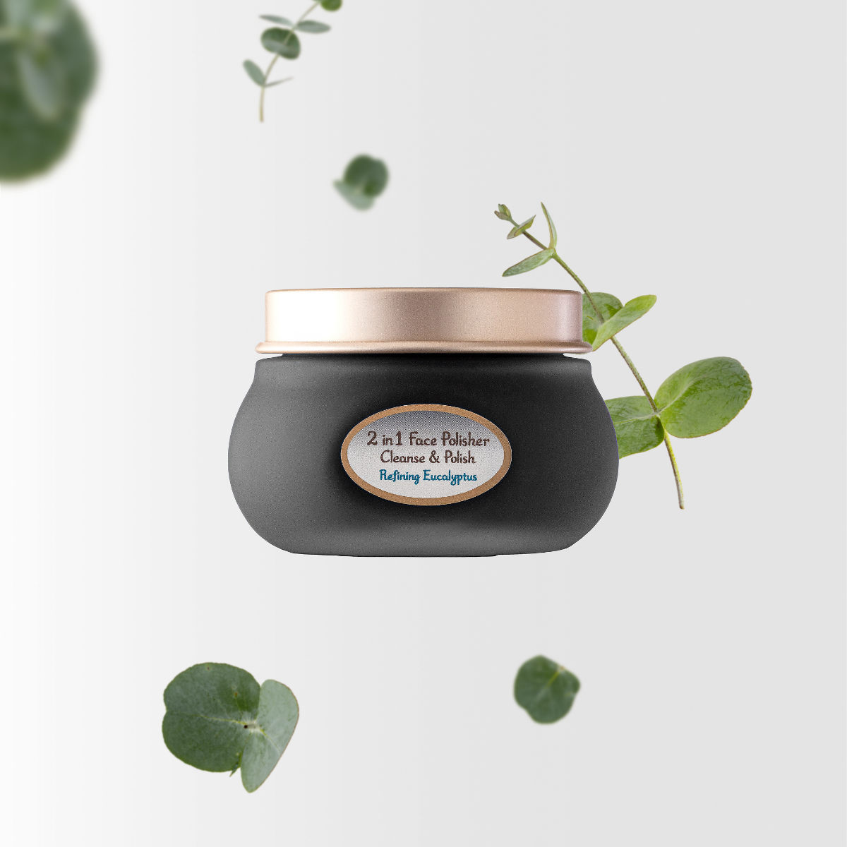 2 in 1 Face Polisher Refining Eucalyptus