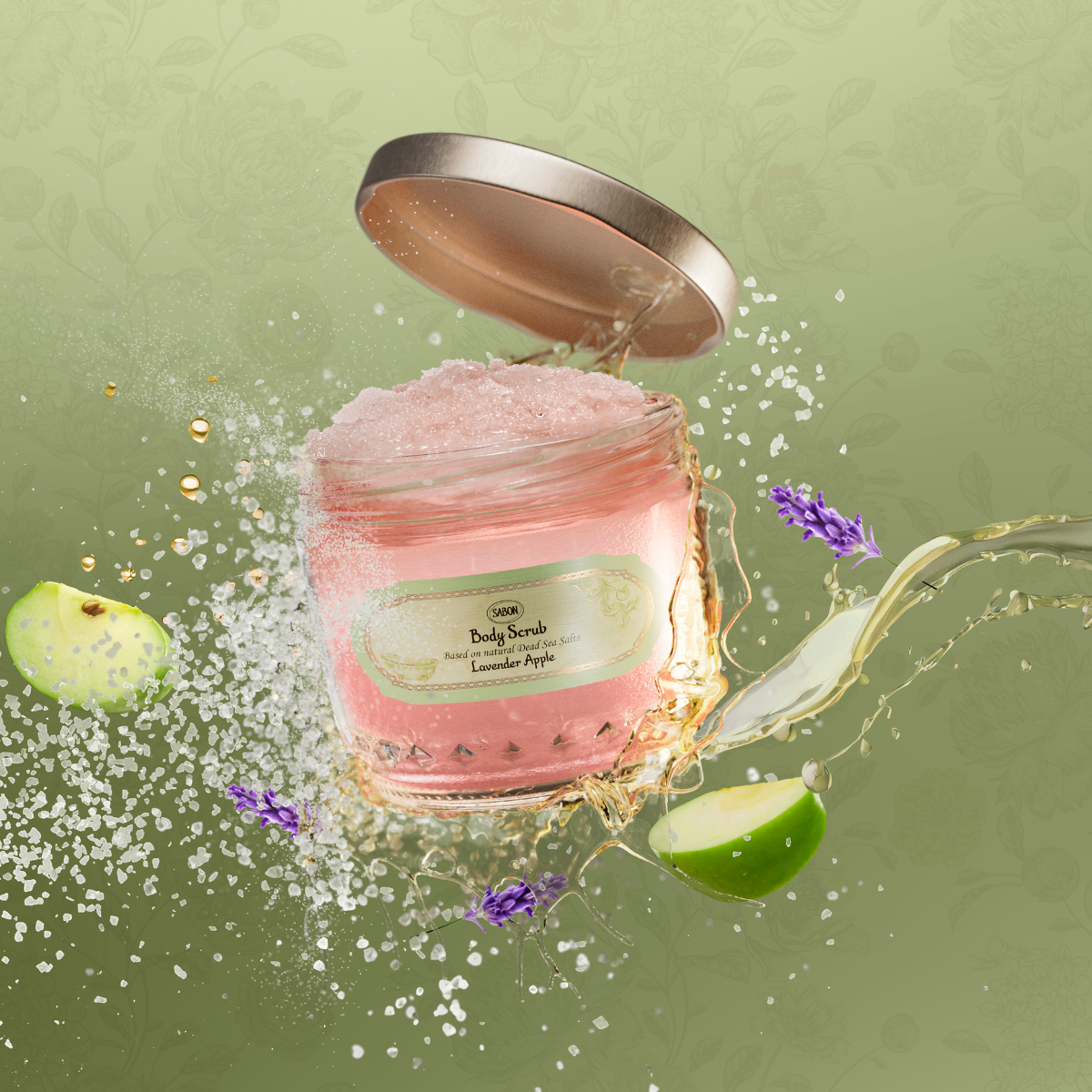 Lavender Apple Body Scrub (60g)