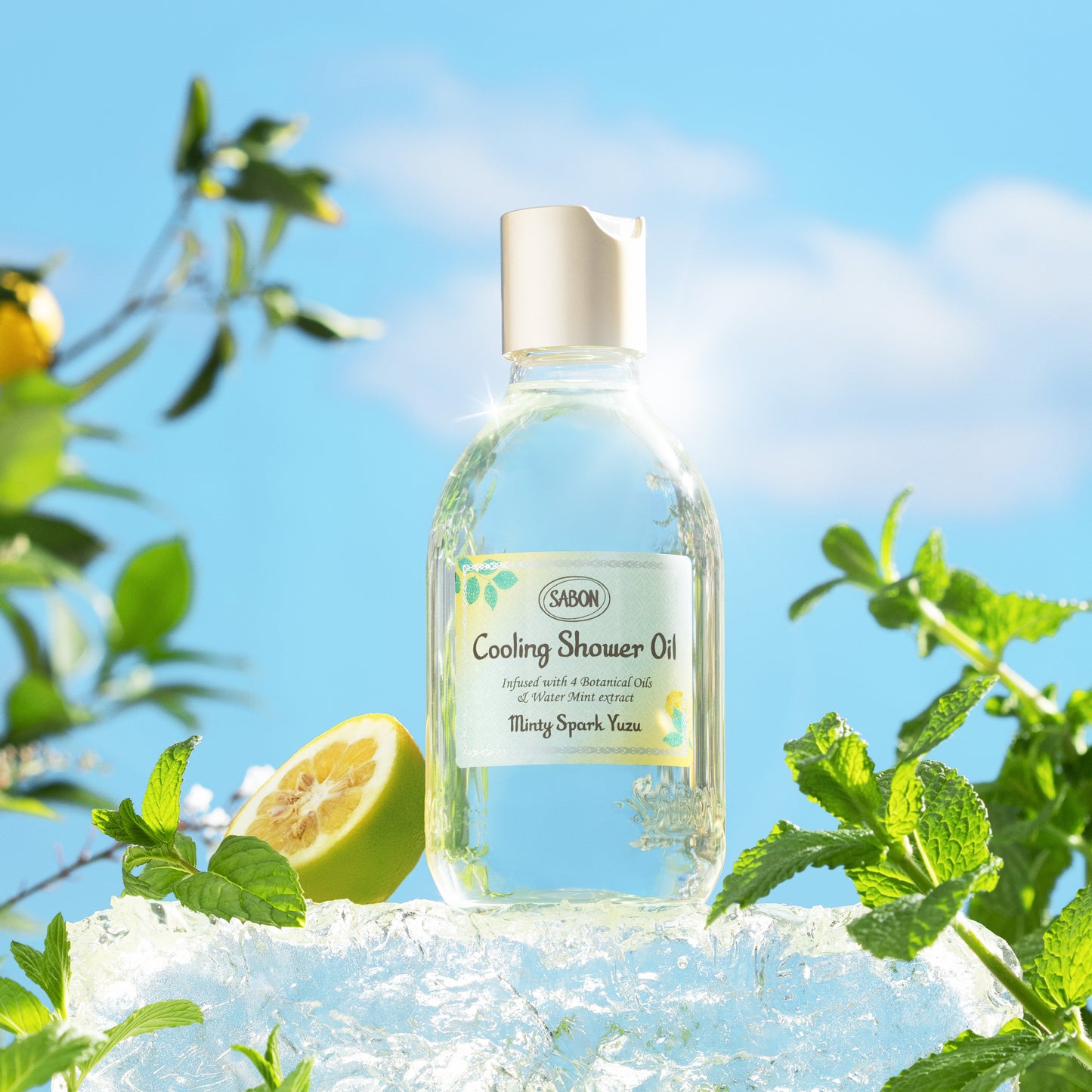 Cooling Shower Oil Minty Spark Yuzu (300ml)