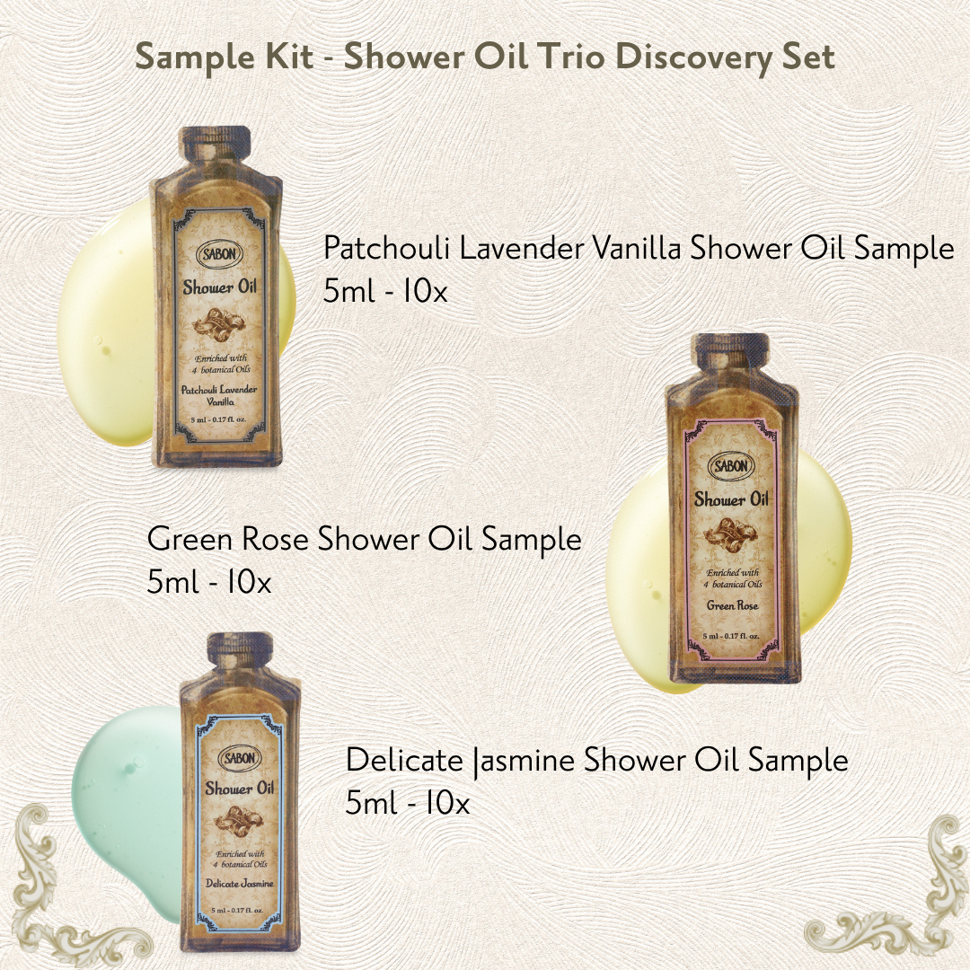 Sample Kit - Shower Oil Trio Discovery Set