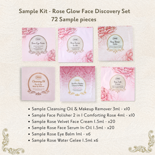 Sample Kit - Rose Glow Face Discovery Set