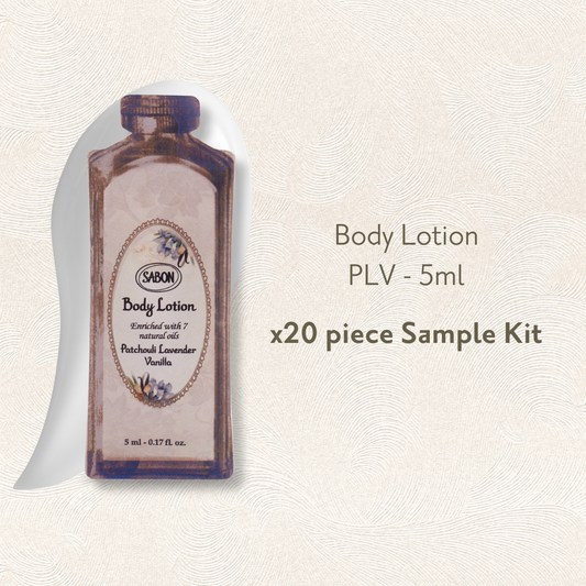 Trial Kit - Body Lotion Patchouli Lavender Vanilla