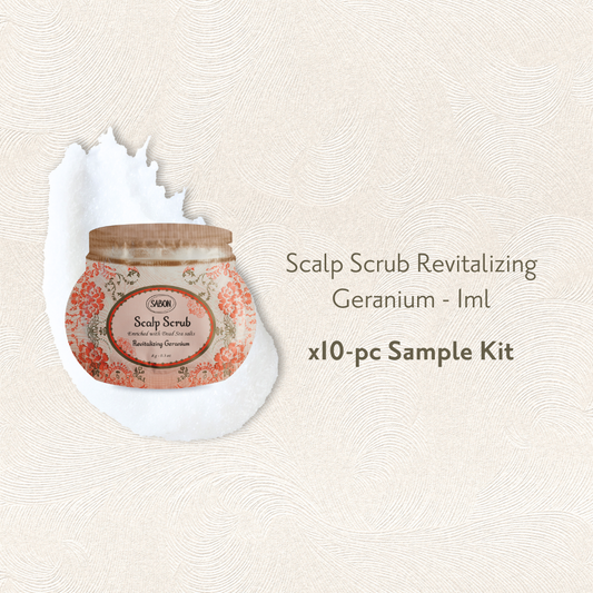 Trial Kit - Scalp Scrub Revitalizing Geranium