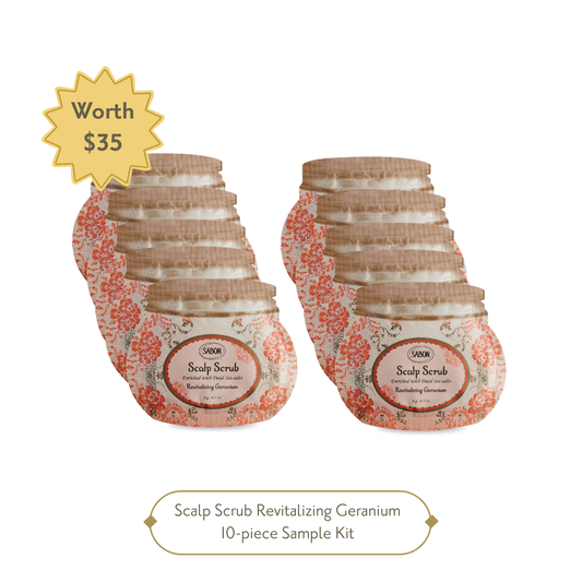 Sample Kit - Scalp Scrub Revitalizing Geranium