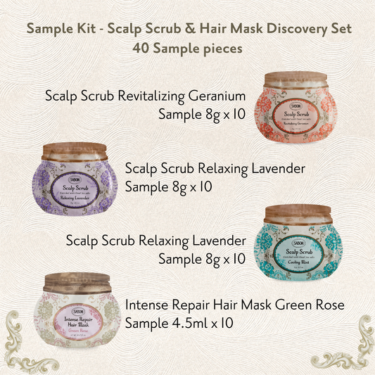 Sample Kit - Scalp Scrub & Hair Mask Discovery Set
